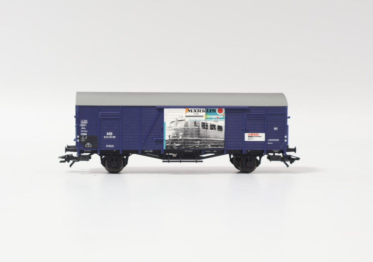 Märklin 48511 gesloten goederenwagen Märklin magazin 2011 DB - Afbeelding 3