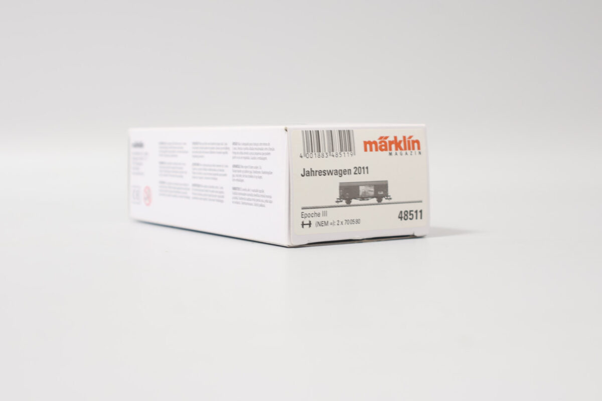 Märklin 48511 gesloten goederenwagen Märklin magazin 2011 DB - Afbeelding 7