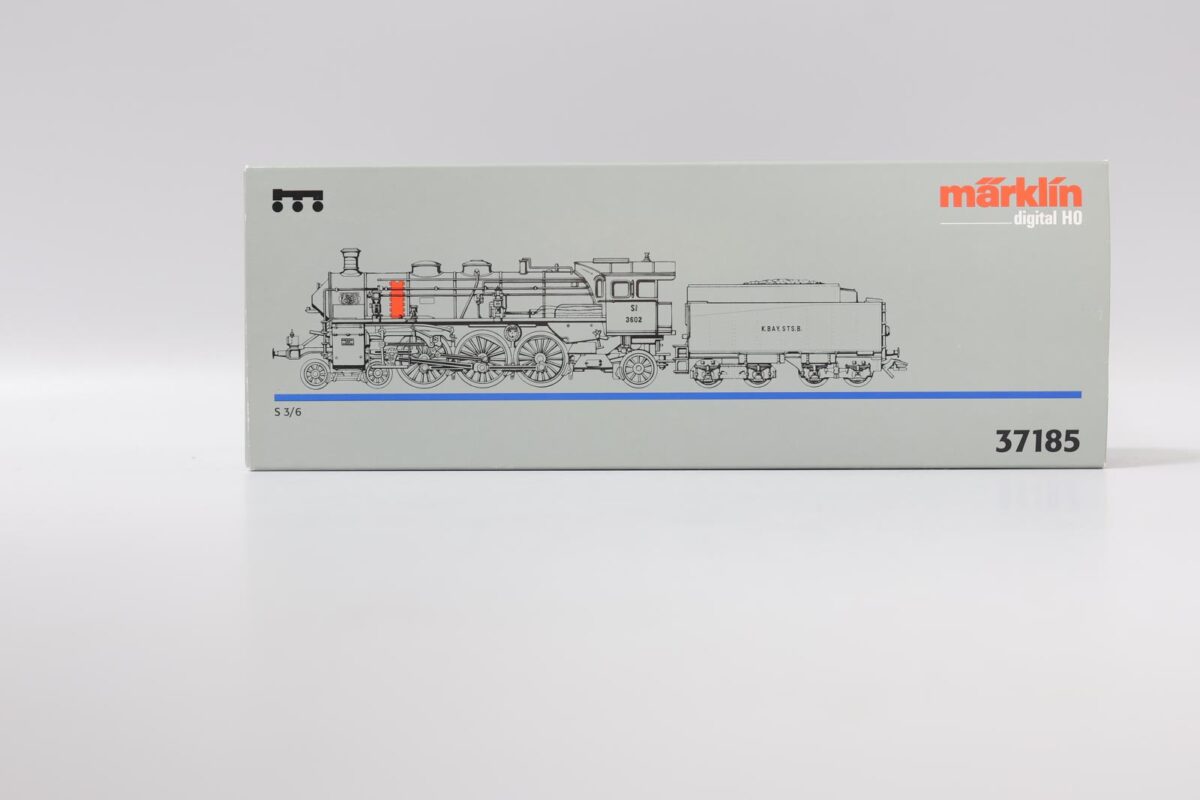 Märklin 37185 Digitale stoomlocomotief S3/6 K.Bay.Sts.B. - Afbeelding 9