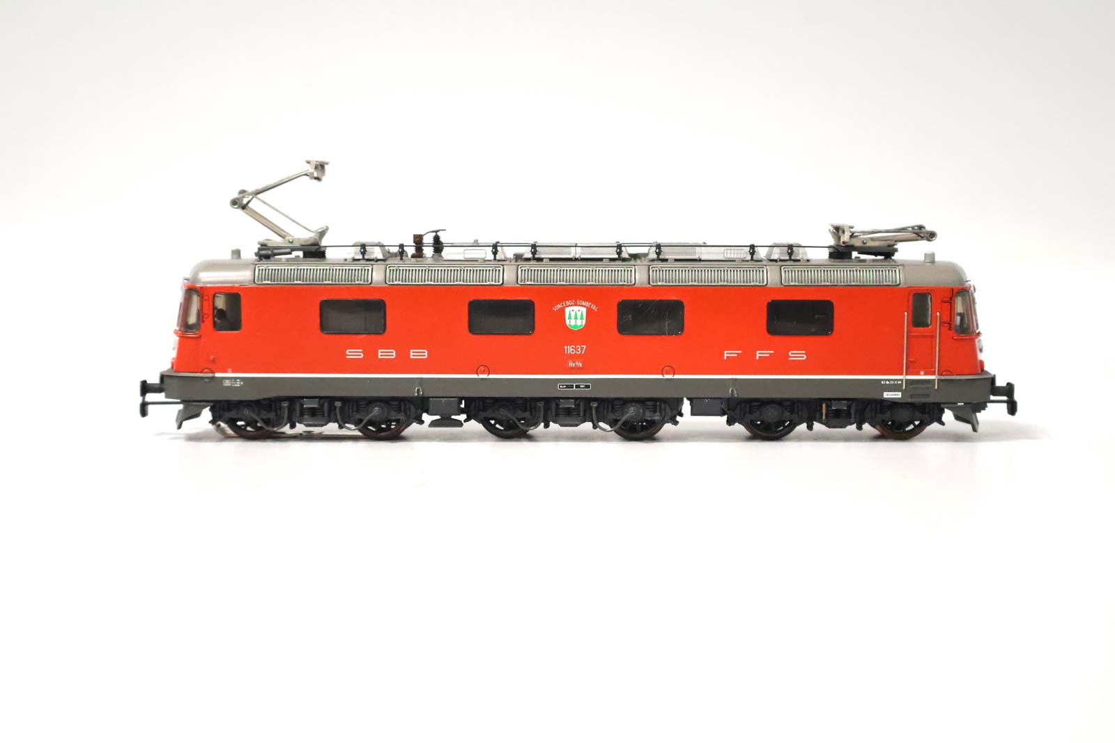 IMG_0579 Hag 207 digitale Elektrische locomotief Re 6/6 SBB AC - Afbeelding 1