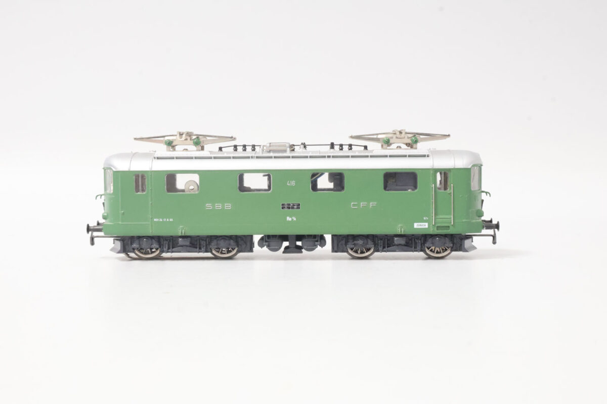 Hag 235 digitale  Elektrische locomotief Re4/4 I SBB AC lindengrun zeldzame uitgave - Afbeelding 4