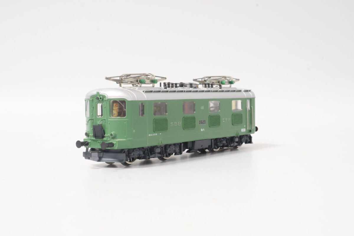 Hag 235 digitale  Elektrische locomotief Re4/4 I SBB AC lindengrun zeldzame uitgave - Afbeelding 6
