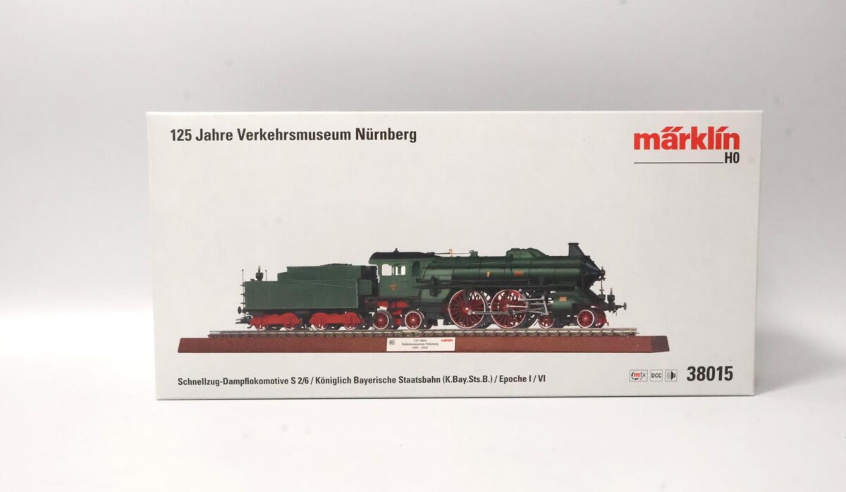 Märklin 38015 sneltrein stoomlocomotief type S2/6 K.Bay.sts.B. MFX/DCC/sound - Afbeelding 10
