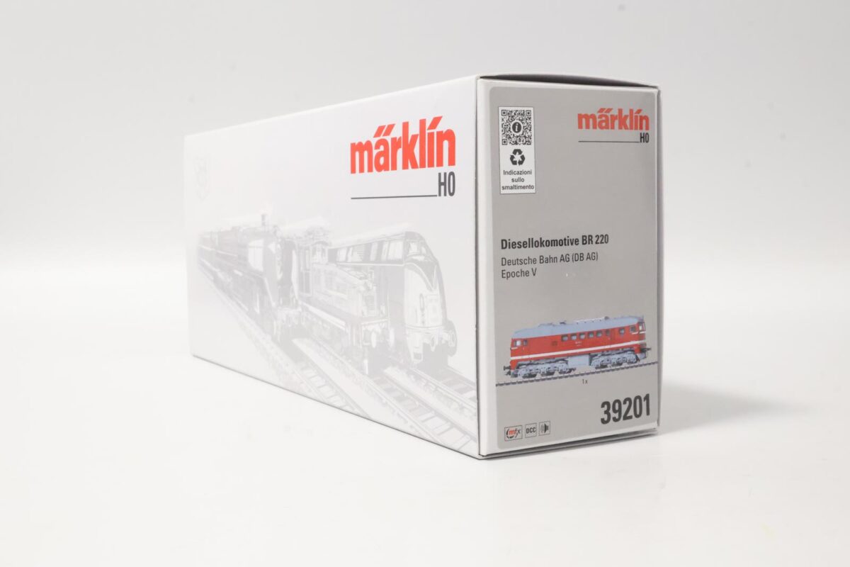 Märklin 39201 diesellocomotief type 220 DB NFX/DCC/Sound - Afbeelding 12