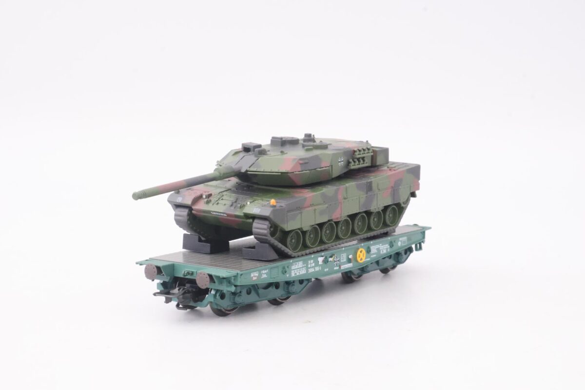 Märklin 48870 zwaar lastwagen DB met leopard-2A6 - Afbeelding 2