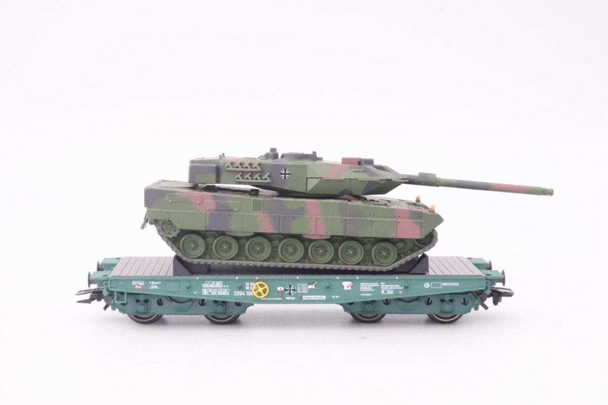 Märklin 48870 zwaar lastwagen DB met leopard-2A6 - Afbeelding 4
