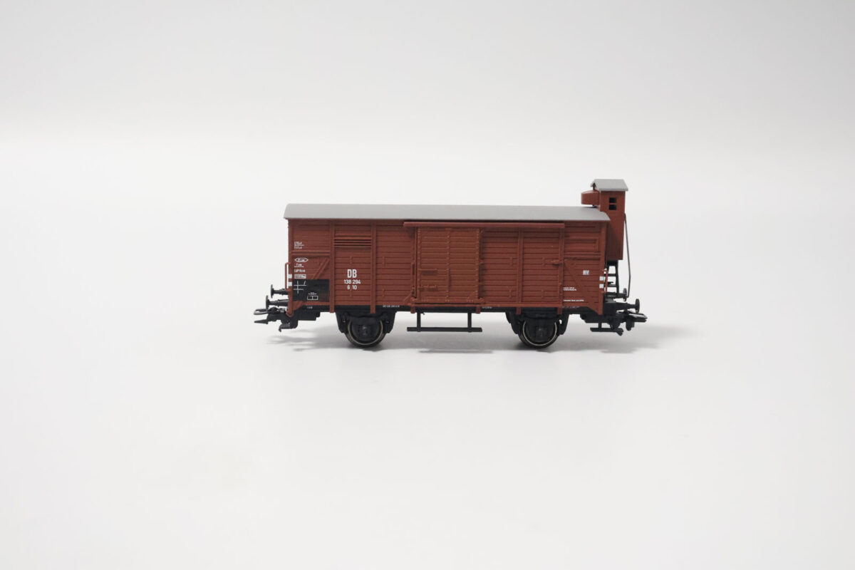 Märklin 48820 gesloten goederenwagen met remmershuis DB - Afbeelding 3