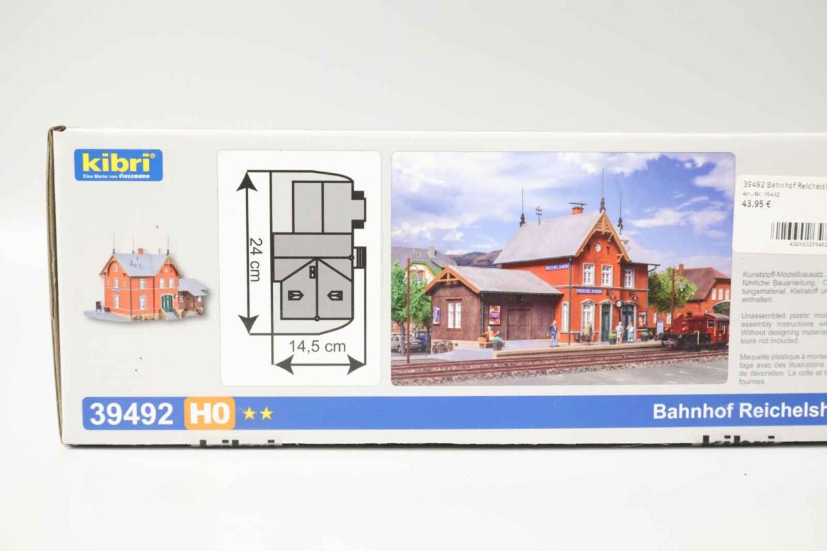 Kibri 39492H0 bouwpakket station Reichelsheim - Afbeelding 2