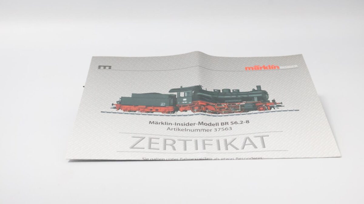 Märklin 37563 digitale stoomlocomotief BR56 DB MFX/sound - Afbeelding 10