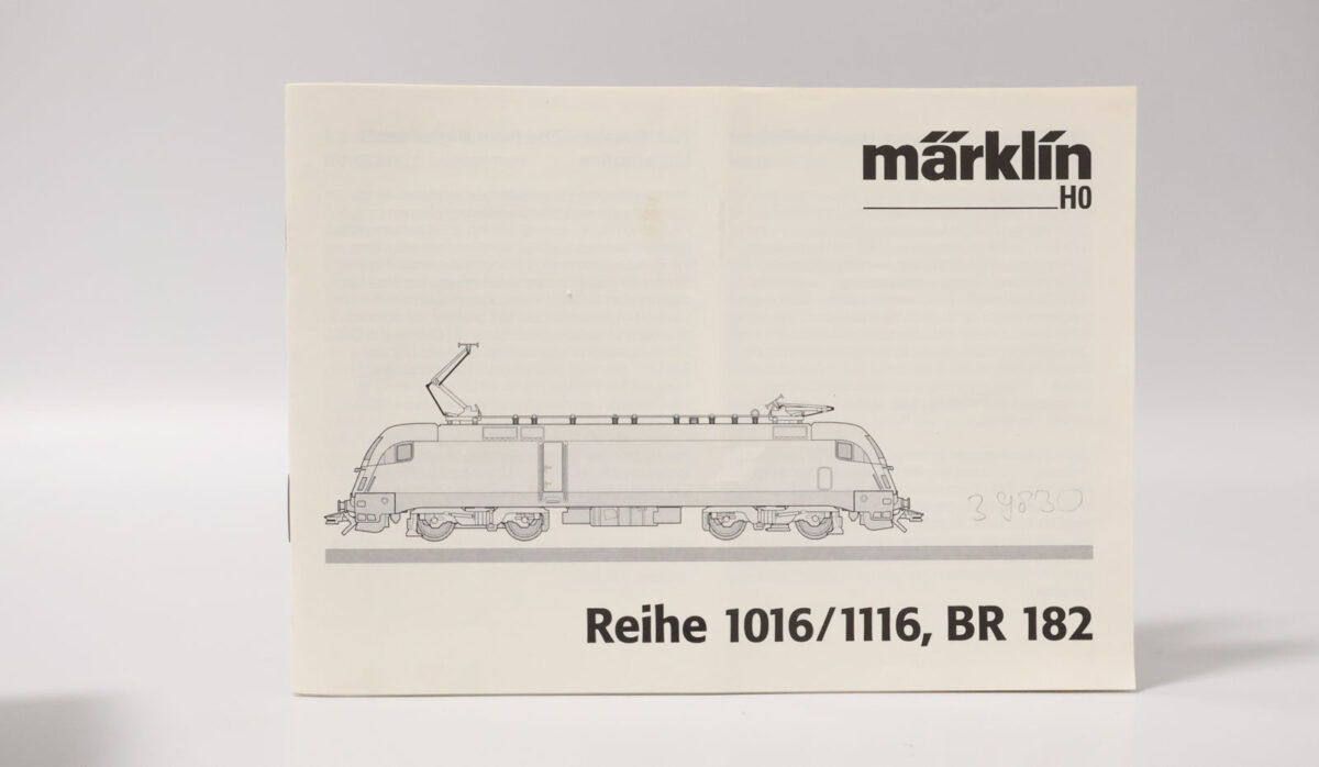 Märklin 37830 elektrische locomotief type 182 Taurus DB MFX/sound - Afbeelding 8