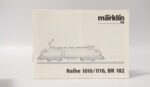 Märklin 37830 elektrische locomotief type 182 Taurus DB MFX/sound - Afbeelding 8