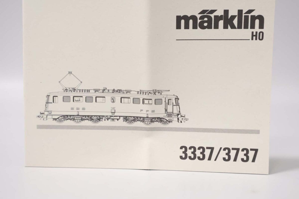 Märklin 3337 digitale elektrische locomotief Ae6/6SBB - Afbeelding 9