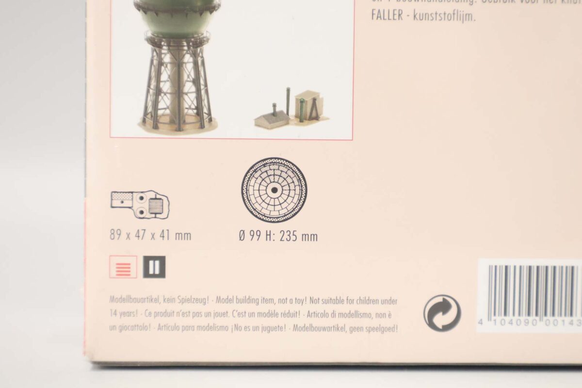 Faller 120143H0 bouwpakket watertoren Haltingen - Afbeelding 3