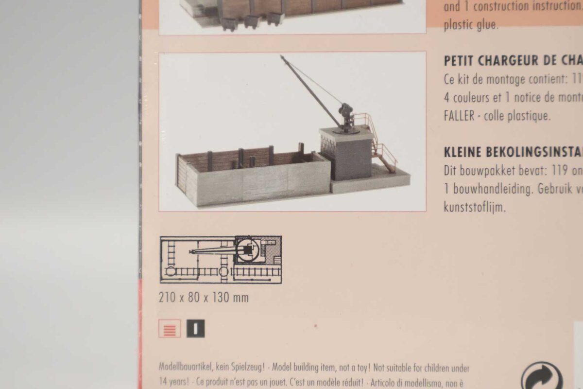 Faller 120131H0 bouwpakket kleine bekolingsinstalatie - Afbeelding 3