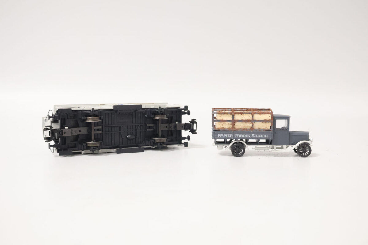 Märklin museumwagon 1996 papierfabrik Salbach - Afbeelding 4