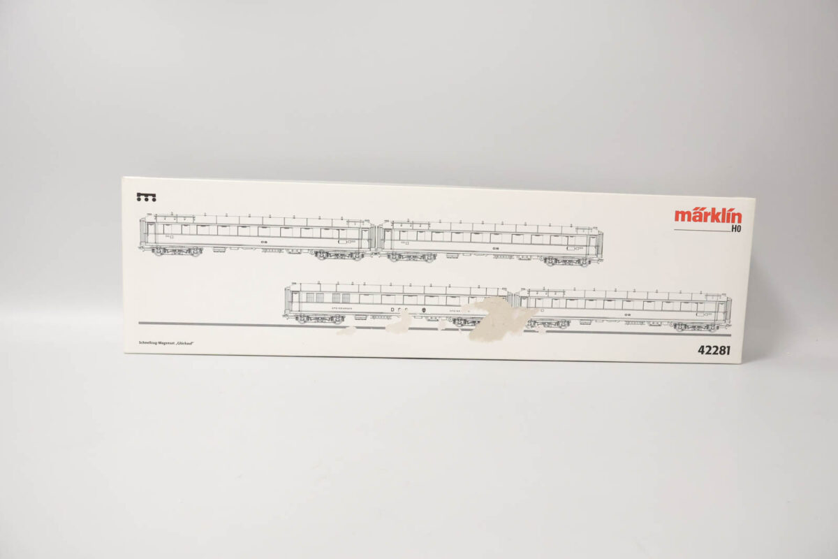 Märklin sneltreinwagen set Gluckauf DB - Afbeelding 8