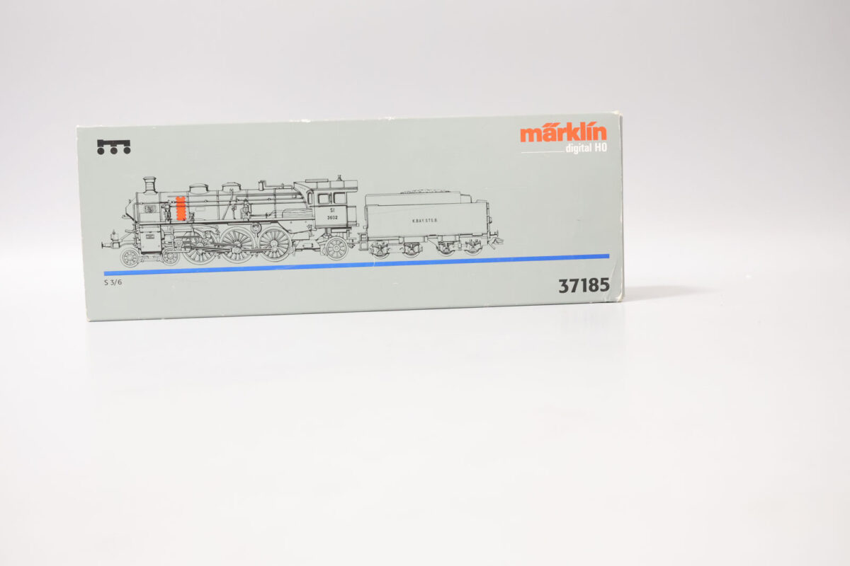 Märklin 37185 Digitale stoomlocomotief S3/6 K.Bay.Sts.B. - Afbeelding 9