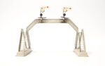 Märklin 444 voetgangersbrug met seinen
