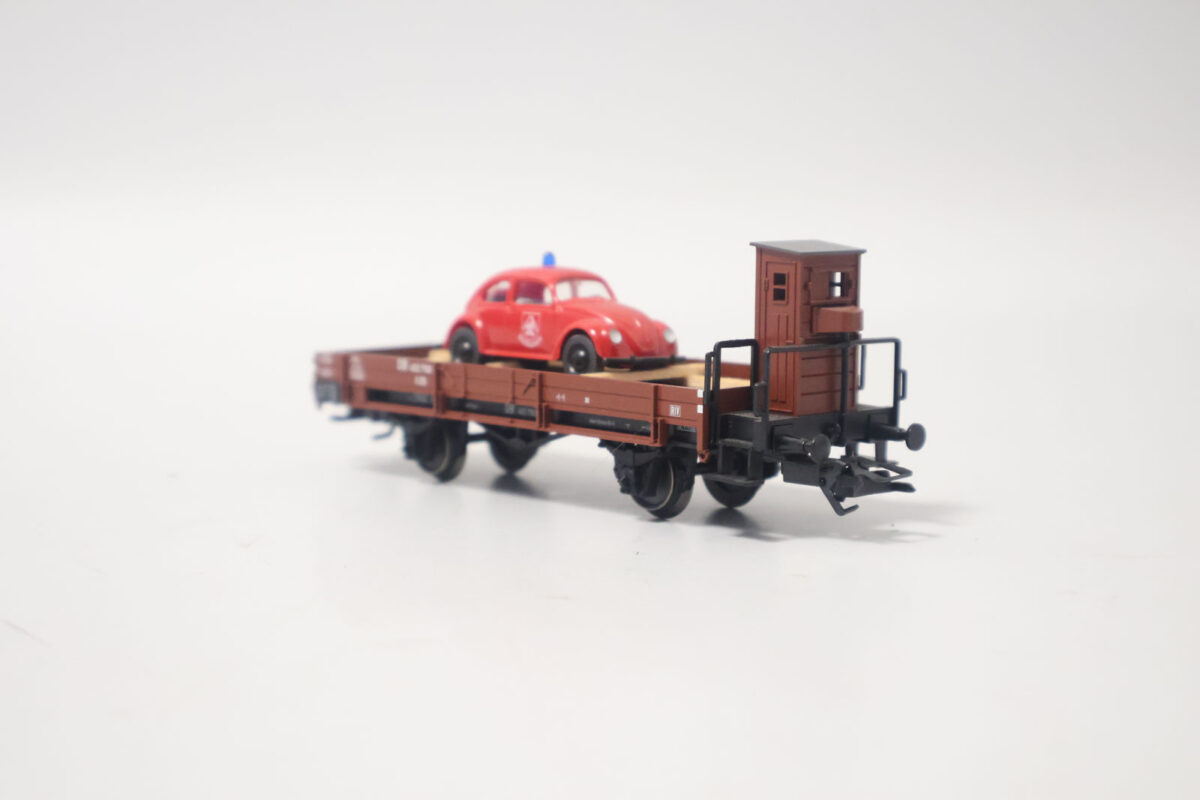 MÄrklin 46063 lage boordwagen geladen met VW brilkever van de DB - Afbeelding 5