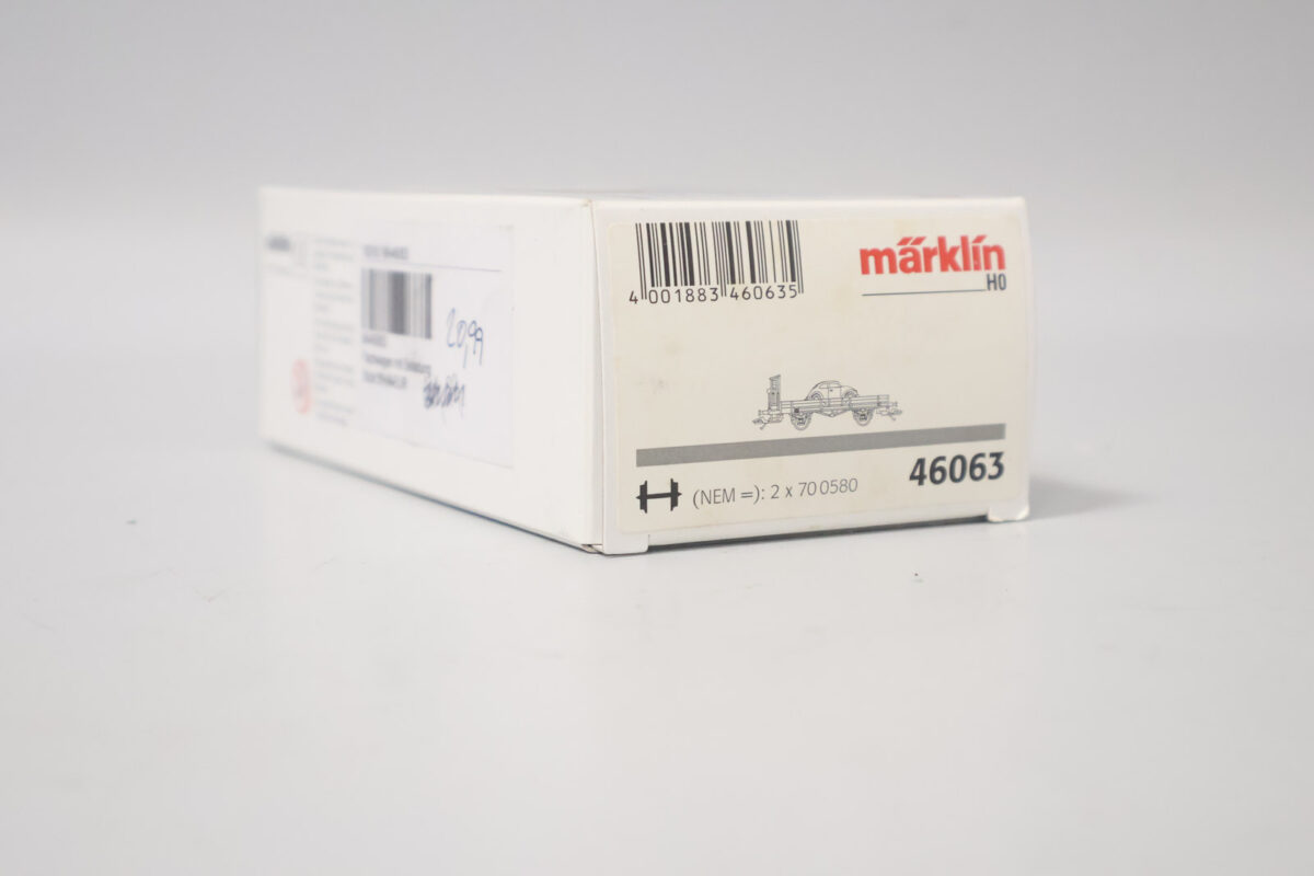 MÄrklin 46063 lage boordwagen geladen met VW brilkever van de DB - Afbeelding 6