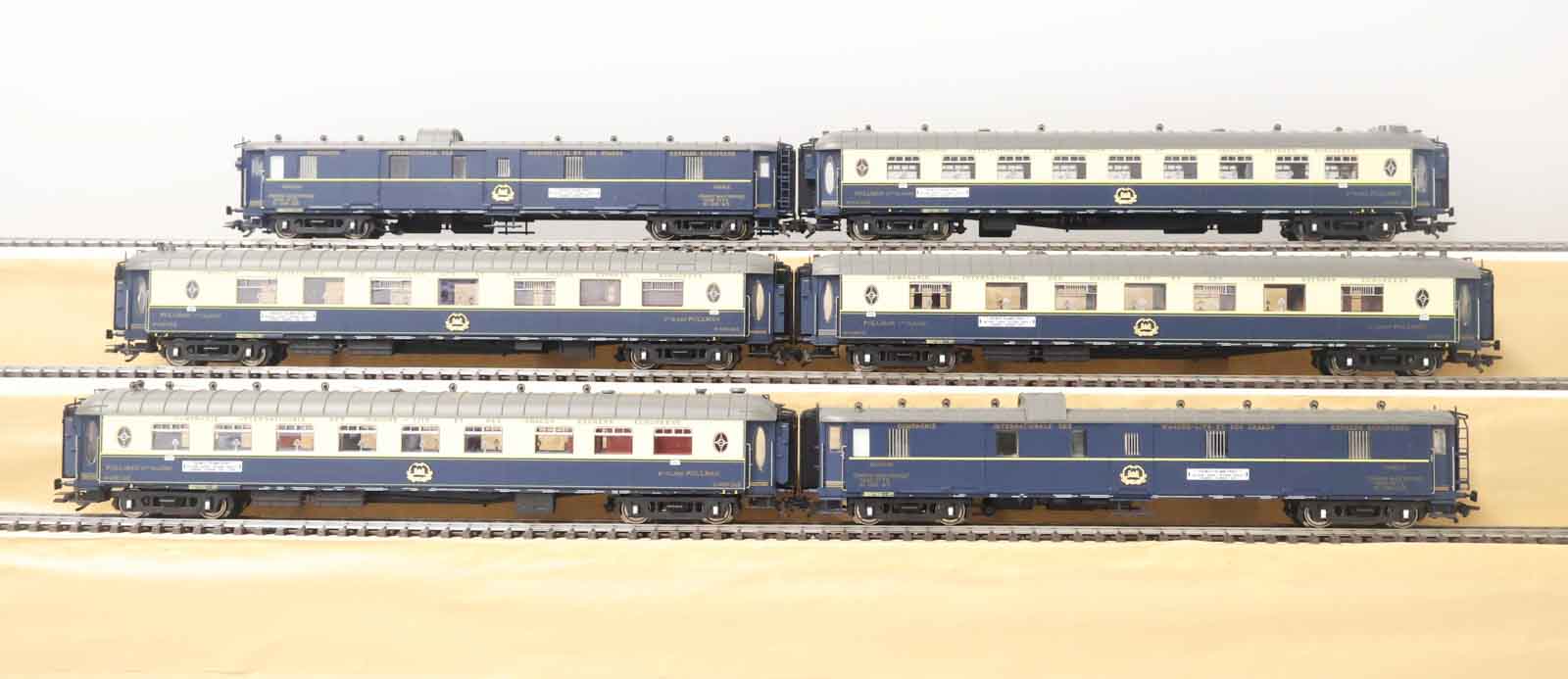 Märklin 42470 set met 6 Pullman wagens Edelweiss van de CIWL - Ben 