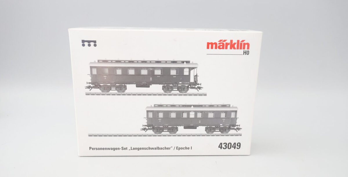 Märklin 43049 wagen-set Langenschwalbacher KPEV (kopie) - Afbeelding 4