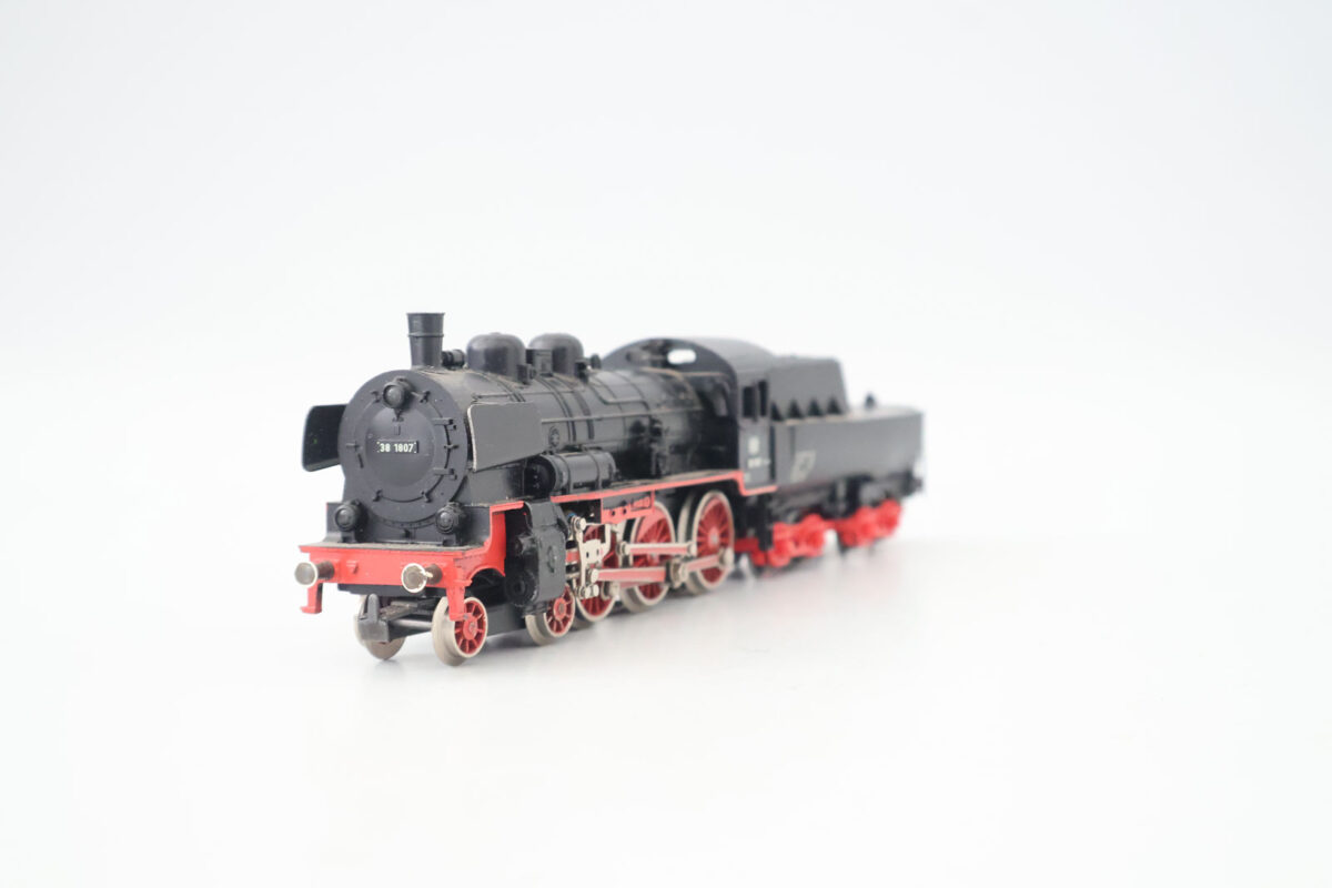 Märklin 3098  stoomlocomotief BR38 met kuiptender DB - Afbeelding 3
