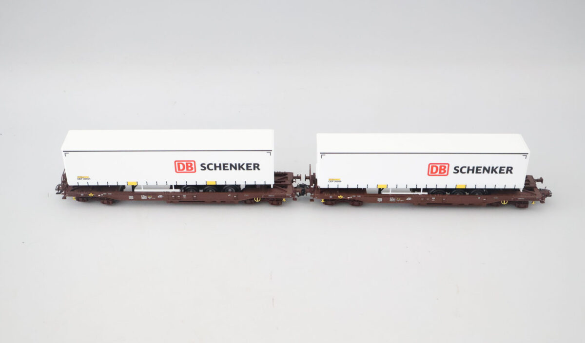 Märklin 47110 set diepladers DB Schenker - Afbeelding 3