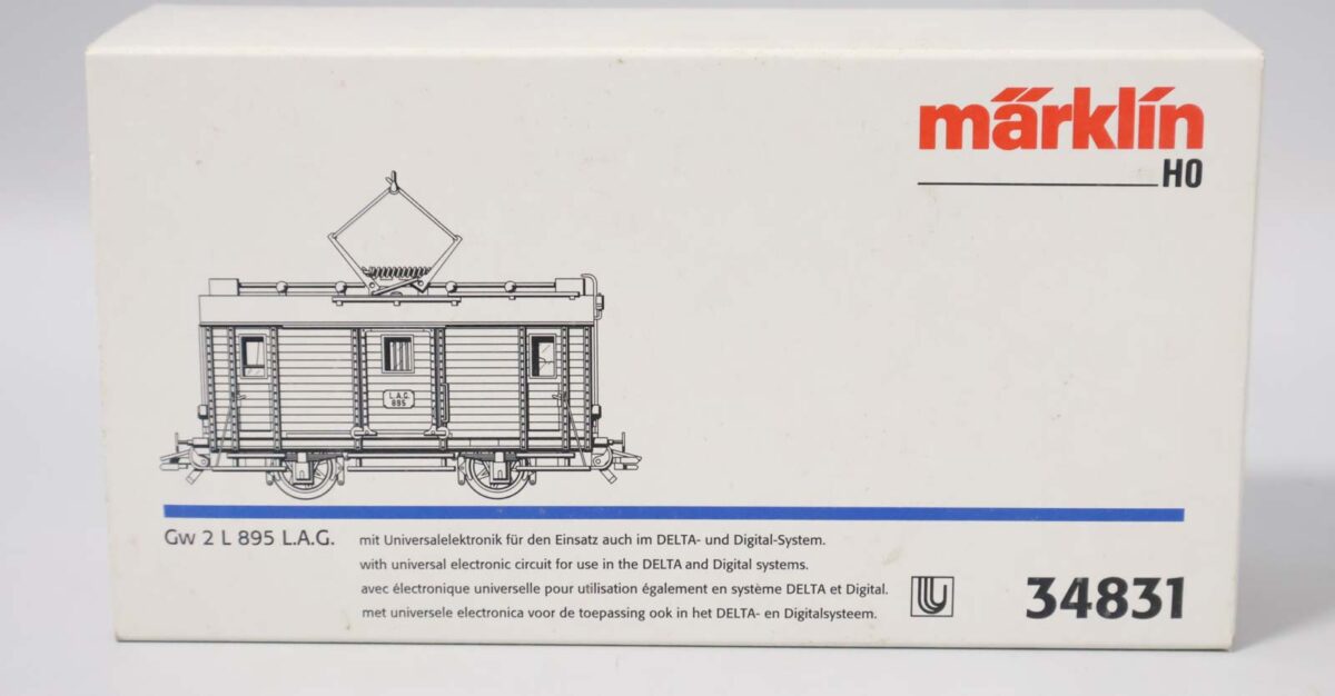Märklin 34831 digitale Motorwagen GW2 L 895 LAG - Afbeelding 8