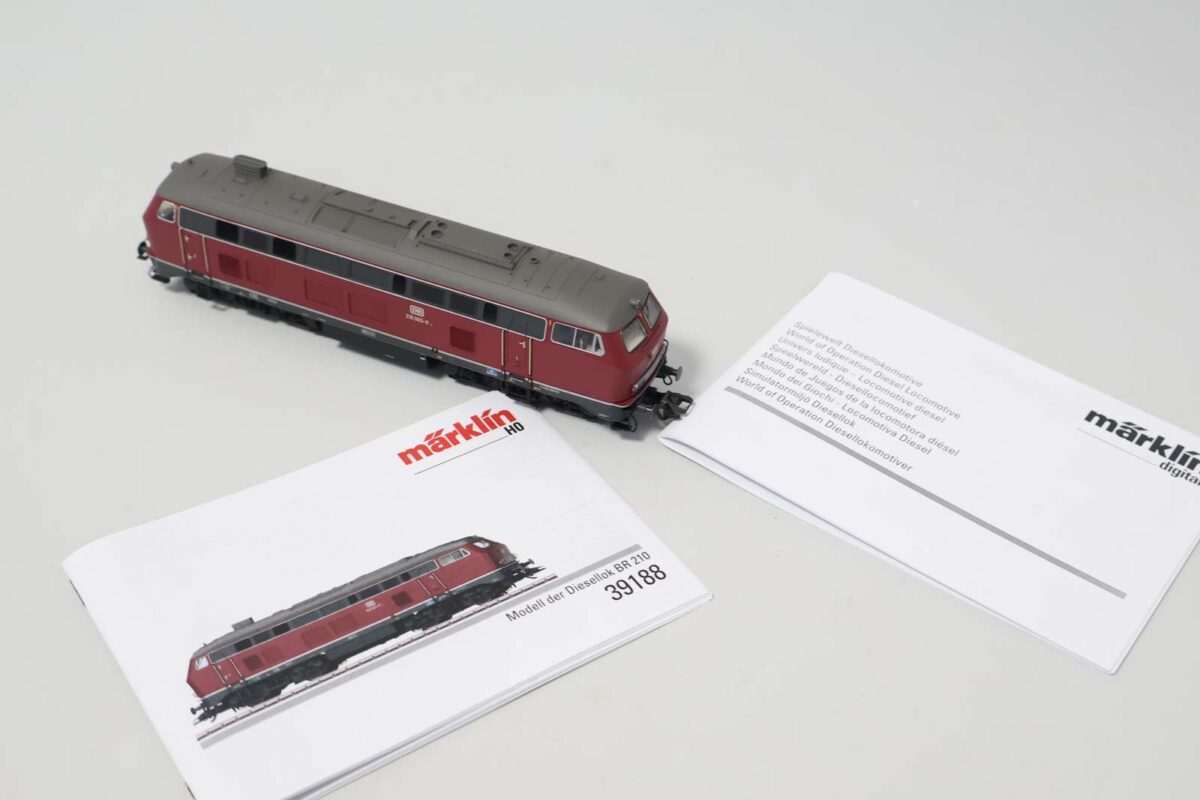 Märklin 39188 diesellocomotief BR210 DB MFX/sound - Afbeelding 9