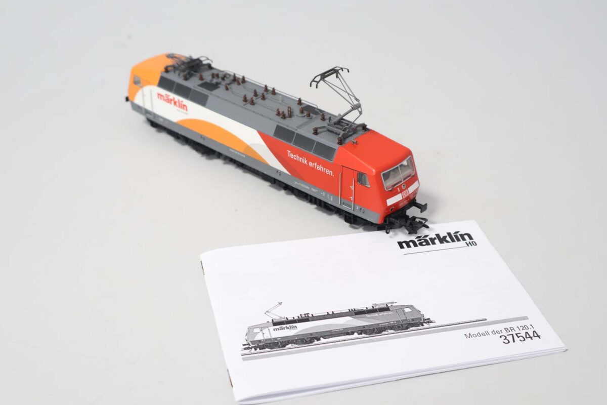 Märklin 37544 digitale elektrische locomotief BR120.1 DB MFX/Sound - Afbeelding 8