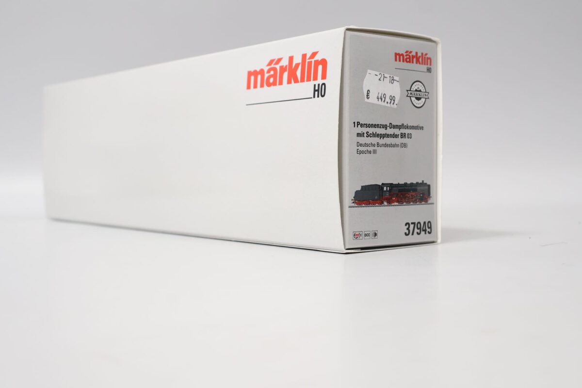 Märklin 37949 stoomlocomotief BR03 DB MFX/DCC/Sound - Afbeelding 11