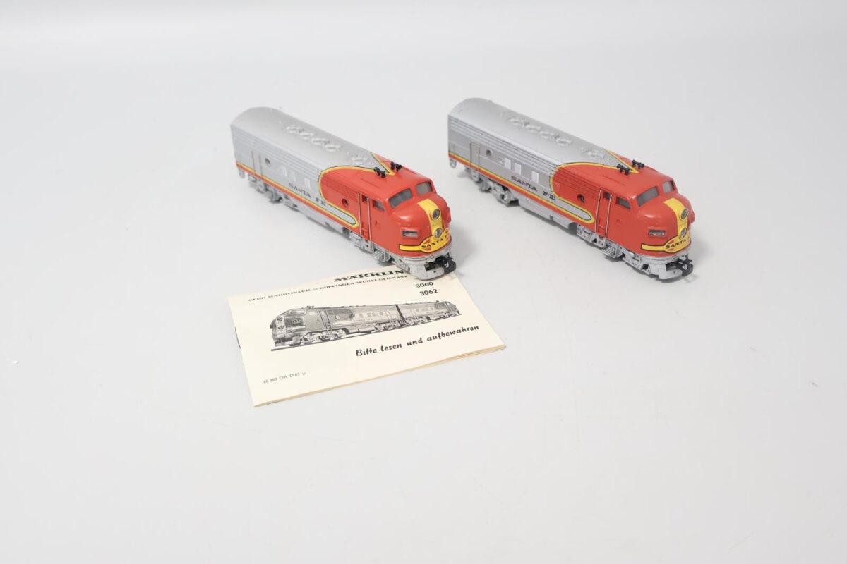 Märklin 3060/4060 diesellocomotief EMD F7 Santa fe - Afbeelding 4