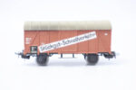 Märklin gesloten goederenwagen oudere uitgave 1+1 gra