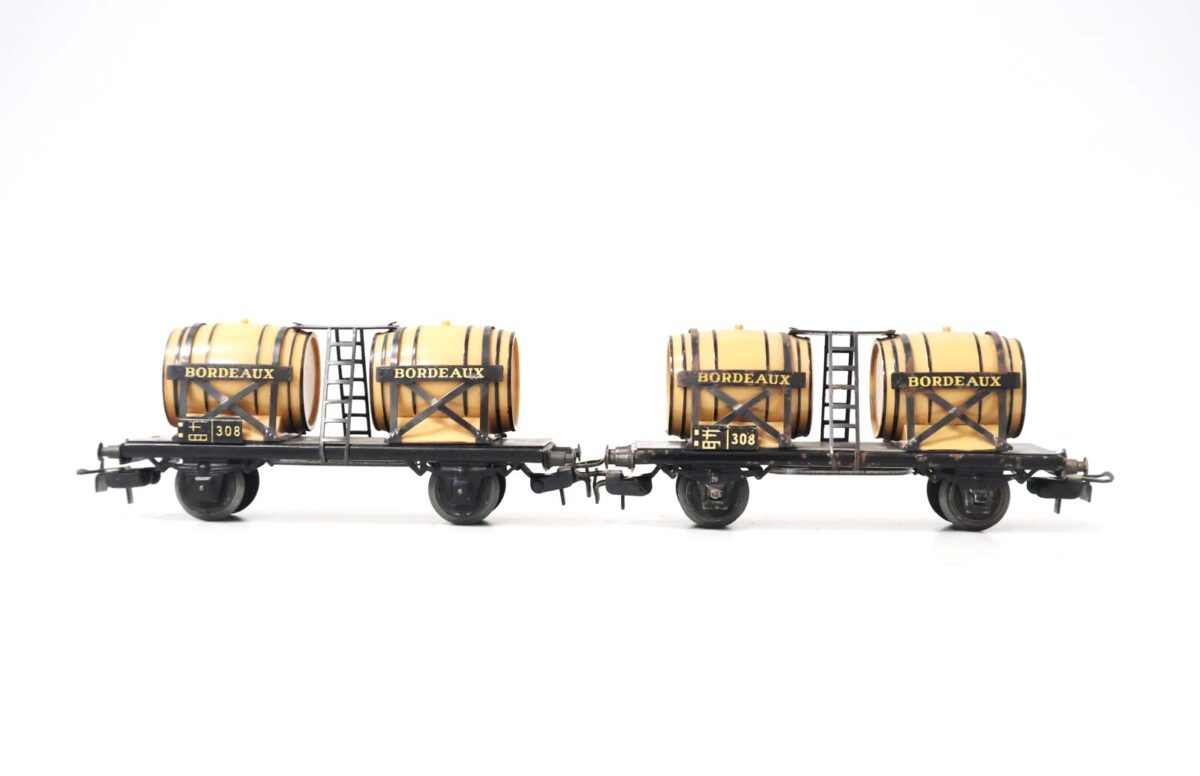 Märklin 308/2 wijnvatenwagens in ruitdoos - Afbeelding 2