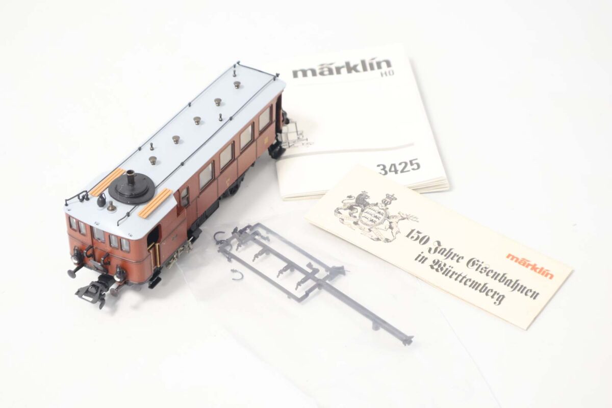 Märklin 3425  stoomwagen KittelK.W.St.E. - Afbeelding 8