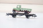 Märklin platte wagen met vrachtauto - Afbeelding 2