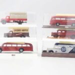 6 stuks Brekina H0 auto's