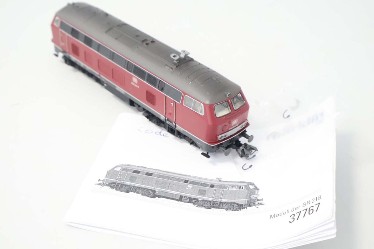 Märklin 37767 diesellocomotief BR218 DB MFX/sound - Afbeelding 8