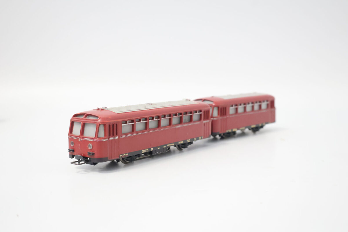 Märklin DB800 railbus met bijwagen DB in ruitdoos - Afbeelding 2