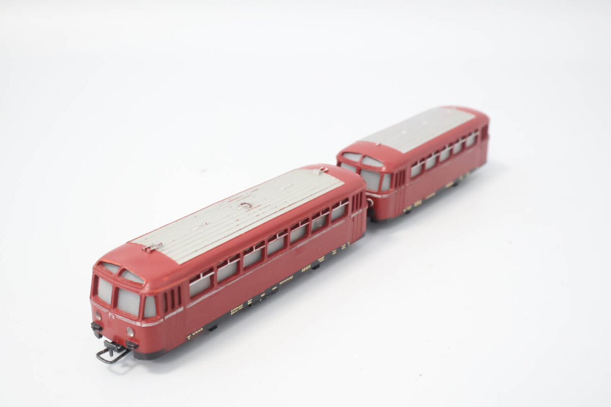 Märklin DB800 railbus met bijwagen DB in ruitdoos - Afbeelding 8