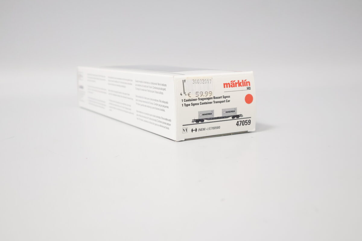 Märklin 47059 containerwagen Maersk - Afbeelding 6