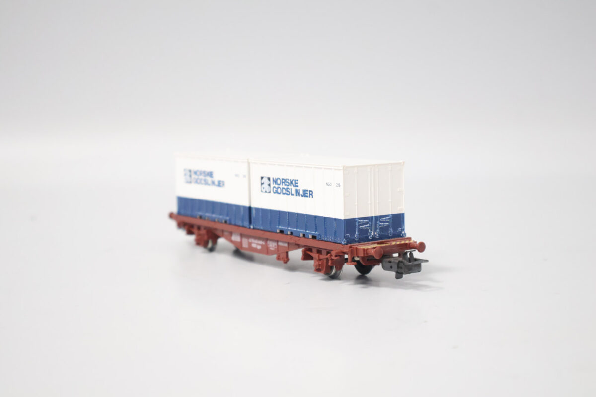 Märklin 4772 cantainerwagen Norske godslinjer NSB - Afbeelding 2
