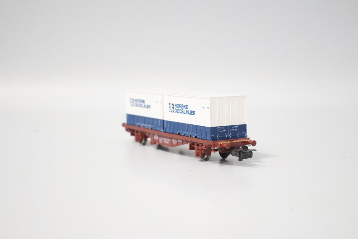 Märklin 4772 cantainerwagen Norske godslinjer NSB - Afbeelding 4