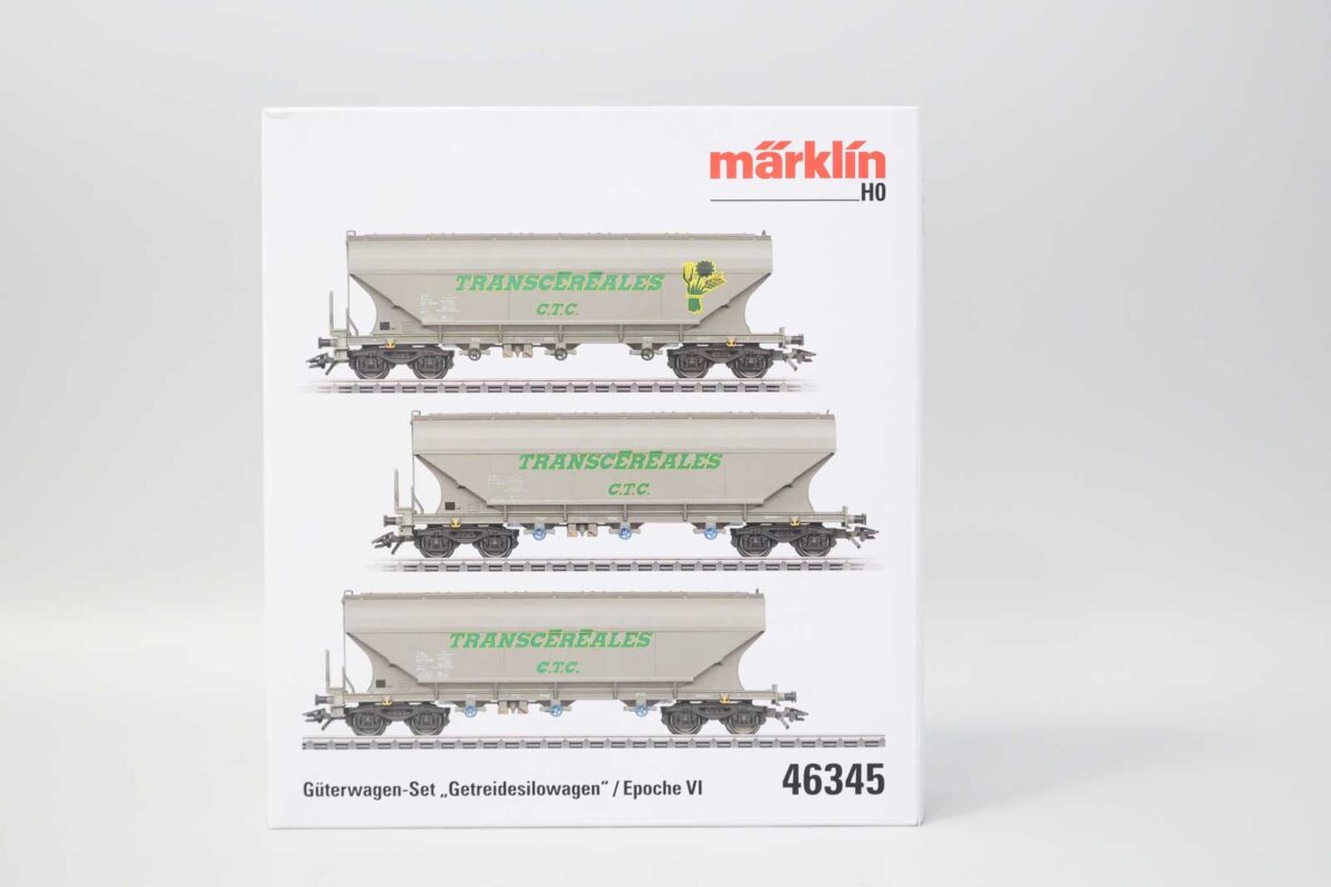 Märklin 46345 driedelige graansilowagen set SNCF - Afbeelding 5