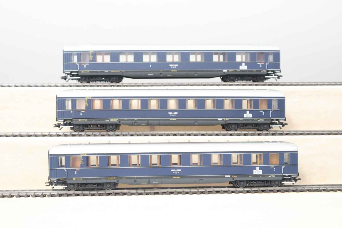 Märklin 43224 driedelige sneltreinwagen set DRG - Afbeelding 3