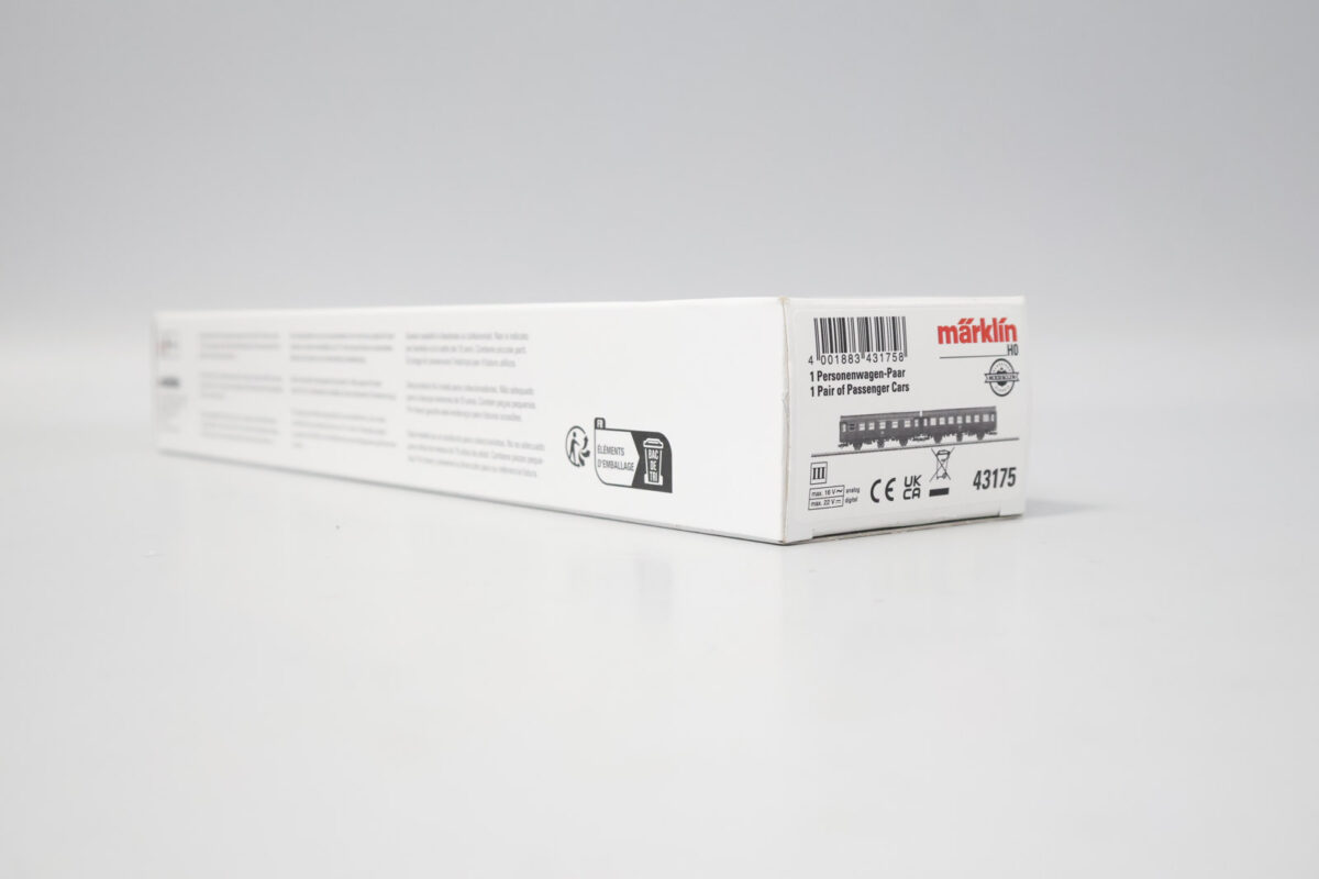 Märklin 43175 personenrijtuigen paar DB met ledverlichting - Afbeelding 6