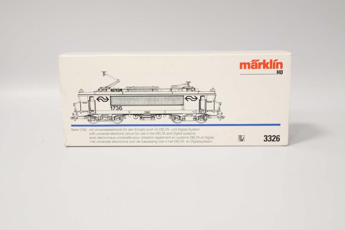 Márklin 3326 digitale elektrische locomotief 1736 Gilze&Reijen NS - Afbeelding 9