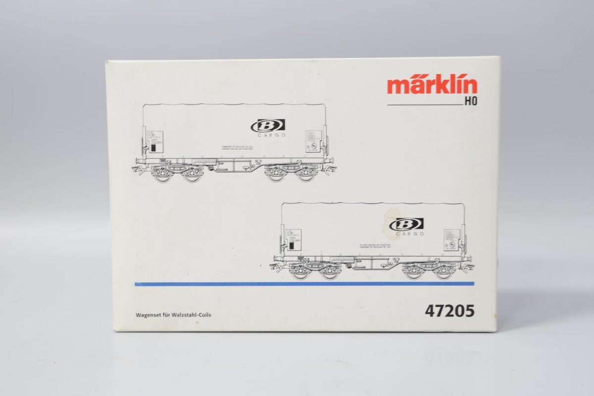 Märklin 47205 goederenwagen set met coilwagens B cargo NMBS - Afbeelding 6