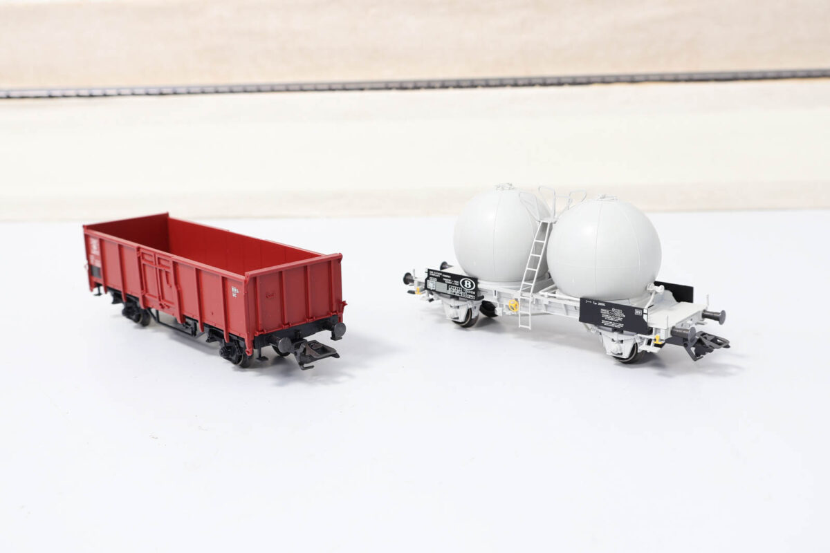 Märklin 47888 vierdelige goederenwagen set van de NMBS - Afbeelding 2